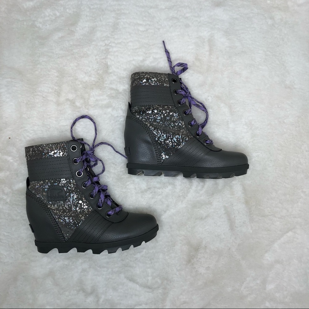 Sorel Lexie Wedge Shimmer Boot